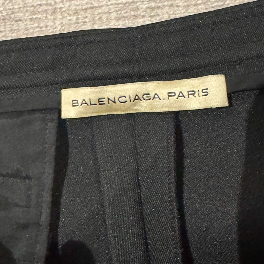 Like-New Balenciaga Tailored Tall Skinny Trousers in Black Size 34 (US 2 - XS) - Picture 5 of 9